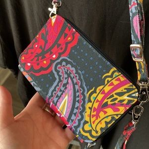 Vera Bradley twilight paisley RFID All in One Crossbody Bag